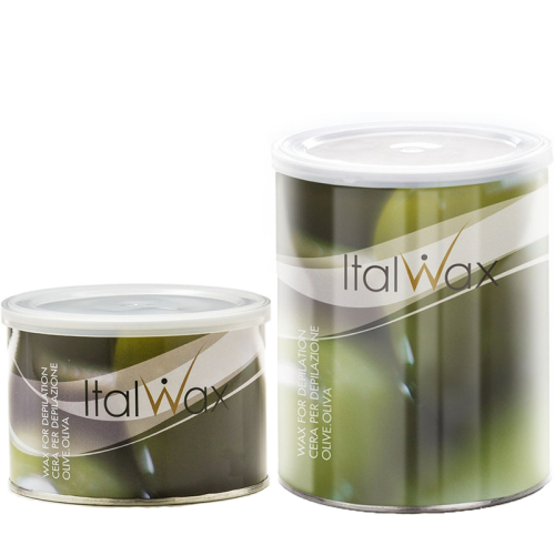 ItalWax Classic depilační vosk v plechovce OLIVE